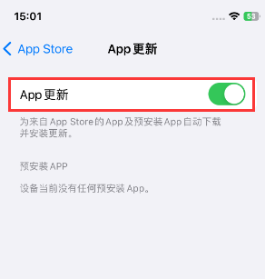 遵义苹果15维修中心如何让iPhone15APP自动更新